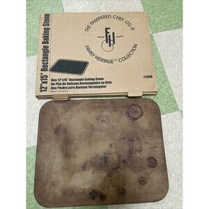 The Pampered Chef 12 x 15 Baking Stone Family Heritage Collection